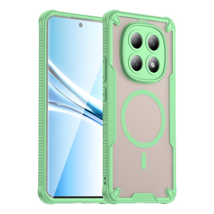 Armor Glaze MagSafe Magnetic Phone Case, For Redmi Note 15 Pro+ 5G 163.3mm / Poco M8 Pro, For Redmi Note 15 4G / 5G Global 164mm, For Redmi Note 15 Pro 5G Global 163.6mm, For Redmi Note 14 5G Global, For Redmi Note 14 Pro+ 5G, For Redmi Note 14 Pro 5G