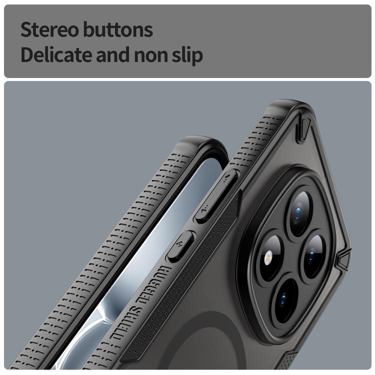 Armor Glaze MagSafe Magnetic Phone Case, For Redmi Note 15 Pro+ 5G 163.3mm / Poco M8 Pro, For Redmi Note 15 4G / 5G Global 164mm, For Redmi Note 15 Pro 5G Global 163.6mm, For Redmi Note 14 5G Global, For Redmi Note 14 Pro+ 5G, For Redmi Note 14 Pro 5G