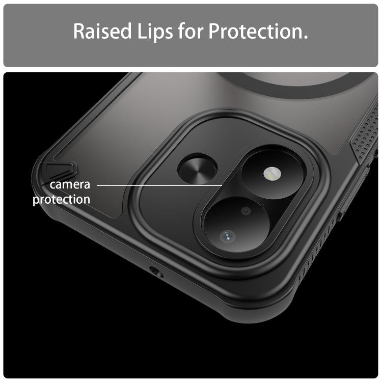 Armor Glaze MagSafe Magnetic Phone Case, For Redmi Note 17 Pro 5G Global 163mm, For Redmi Note 17 5G / 4G Global 171mm, For Redmi Note 15 Pro+ 5G 163.3mm / Poco M8 Pro, For Redmi Note 15 4G / 5G Global 164mm, For Redmi Note 15 Pro 5G Global 163.6mm    ...