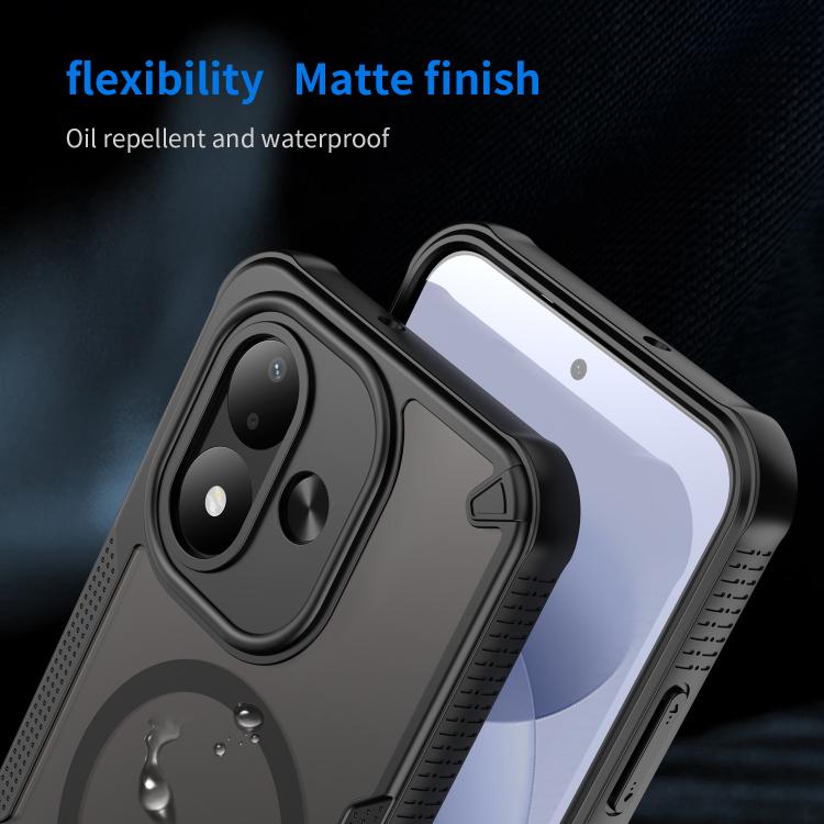 Armor Glaze MagSafe Magnetic Phone Case, For Redmi Note 17 Pro 5G Global 163mm, For Redmi Note 17 5G / 4G Global 171mm, For Redmi Note 15 Pro+ 5G 163.3mm / Poco M8 Pro, For Redmi Note 15 4G / 5G Global 164mm, For Redmi Note 15 Pro 5G Global 163.6mm    ...