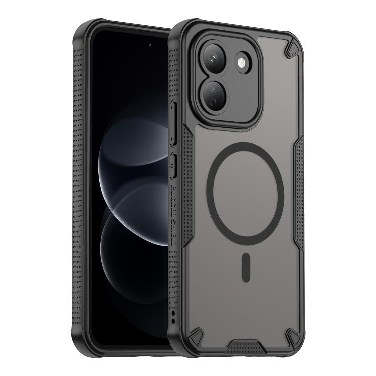 Armor Glaze MagSafe Magnetic Phone Case, For Redmi Note 17 4G Global 169.7mm, For Redmi Note 17 Pro Max 5G Global 163.4mm, For Redmi Note 17 Pro 5G Global 163.5mm, For Redmi Note 15 Pro+ 5G 163.3mm / Poco M8 Pro, For Redmi Note 15 4G / 5G Global 164mm ...