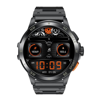 AK77 BT Call Smart Watch, Support Blood Oxygen / Blood Pressure / Heart Rate / Sports Health Monitoring Fitness Tracker