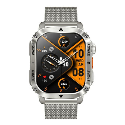 AK80 BT Call Smart Watch, Support Blood Oxygen / Blood Pressure / Heart Rate / Sports Health Monitoring Fitness Tracker