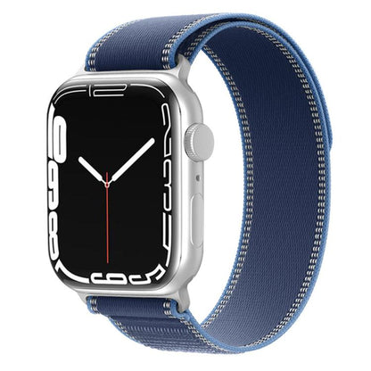 xDfind Dual-Section Loop Nylon Watch Band, For Apple Watch 46mm / 49mm / 45mm / 44mm, For Apple Watch 42mm / 41mm / 40mm / 38mm