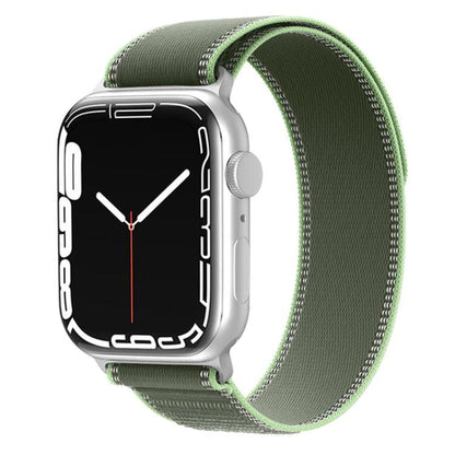 xDfind Dual-Section Loop Nylon Watch Band, For Apple Watch 46mm / 49mm / 45mm / 44mm, For Apple Watch 42mm / 41mm / 40mm / 38mm
