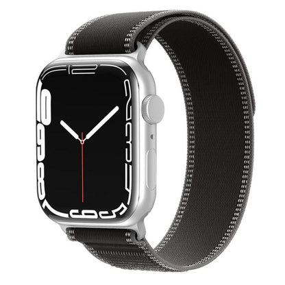 xDfind Dual-Section Loop Nylon Watch Band, For Apple Watch 46mm / 49mm / 45mm / 44mm, For Apple Watch 42mm / 41mm / 40mm / 38mm