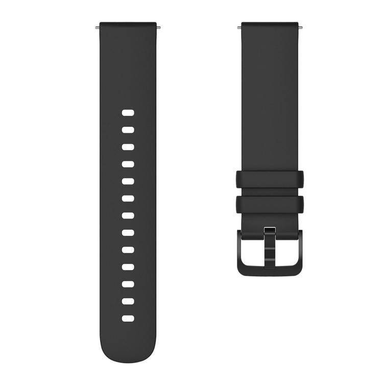 xDfind Flat Pure Color Silicone Watch Band, 20mm, 22mm, 18mm