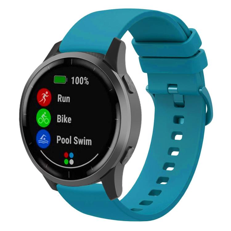xDfind Flat Pure Color Silicone Watch Band, 20mm, 22mm, 18mm