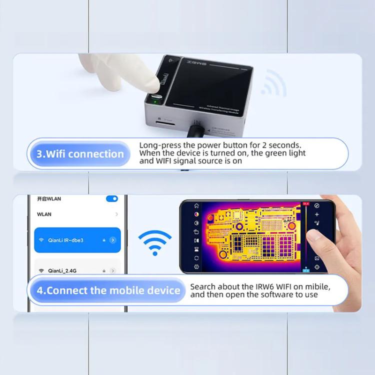 QianLi IRW6 Infrared Thermal Image Wireless Transferring Module Support Super Cam Series, QianLi IRW6