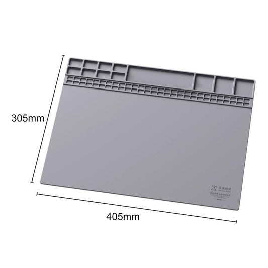 Mega-Idea B440 Desktop Insulation Heat-Resistant Silicone Pad, B440