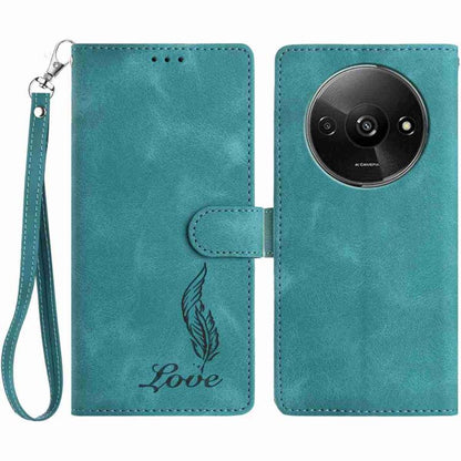Skin Feel Embossed Feather Leather Phone Case, For Redmi K90, For Redmi K90 Pro Max, For Redmi 15C 5G / 4G EU 173mm, For Redmi 15 5G / 4G EU 171mm, For Redmi 15C 5G / 4G Global 171mm, For Redmi A5 4G 173.3mm, For Redmi Note 14 4G 164.84mm              ...