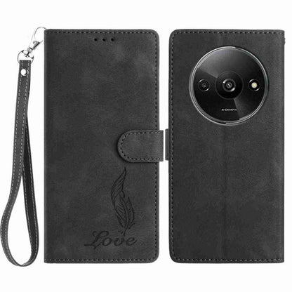 Skin Feel Embossed Feather Leather Phone Case, For Redmi K90, For Redmi K90 Pro Max, For Redmi 15C 5G / 4G EU 173mm, For Redmi 15 5G / 4G EU 171mm, For Redmi 15C 5G / 4G Global 171mm, For Redmi A5 4G 173.3mm, For Redmi Note 14 4G 164.84mm              ...