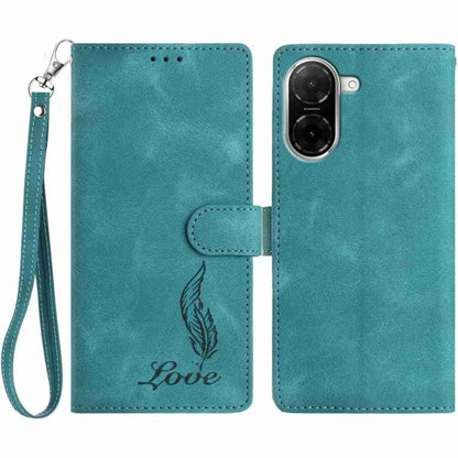 Skin Feel Embossed Feather Leather Phone Case, For Redmi K90, For Redmi K90 Pro Max, For Redmi 15C 5G / 4G EU 173mm, For Redmi 15 5G / 4G EU 171mm, For Redmi 15C 5G / 4G Global 171mm, For Redmi A5 4G 173.3mm, For Redmi Note 14 4G 164.84mm              ...