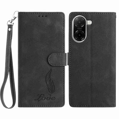 Skin Feel Embossed Feather Leather Phone Case, For Redmi K90, For Redmi K90 Pro Max, For Redmi 15C 5G / 4G EU 173mm, For Redmi 15 5G / 4G EU 171mm, For Redmi 15C 5G / 4G Global 171mm, For Redmi A5 4G 173.3mm, For Redmi Note 14 4G 164.84mm              ...
