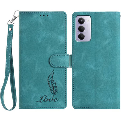 Skin Feel Embossed Feather Leather Phone Case, For Redmi K90, For Redmi K90 Pro Max, For Redmi 15C 5G / 4G EU 173mm, For Redmi 15 5G / 4G EU 171mm, For Redmi 15C 5G / 4G Global 171mm, For Redmi A5 4G 173.3mm, For Redmi Note 14 4G 164.84mm              ...
