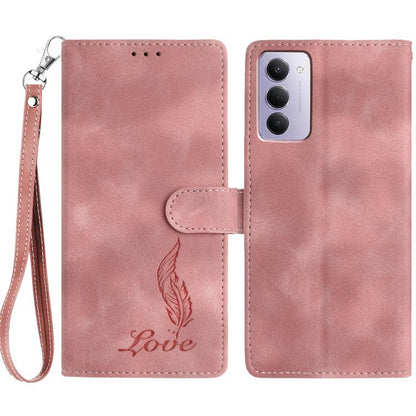 Skin Feel Embossed Feather Leather Phone Case, For Redmi K90, For Redmi K90 Pro Max, For Redmi 15C 5G / 4G EU 173mm, For Redmi 15 5G / 4G EU 171mm, For Redmi 15C 5G / 4G Global 171mm, For Redmi A5 4G 173.3mm, For Redmi Note 14 4G 164.84mm              ...