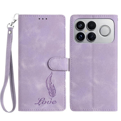 Skin Feel Embossed Feather Leather Phone Case, For Redmi K90, For Redmi K90 Pro Max, For Redmi 15C 5G / 4G EU 173mm, For Redmi 15 5G / 4G EU 171mm, For Redmi 15C 5G / 4G Global 171mm, For Redmi A5 4G 173.3mm, For Redmi Note 14 4G 164.84mm              ...