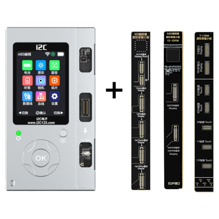 Programmeur de réparation de téléphone multifonction i2C A8S, hôte + carte True Tone 7-15 Pro Max, hôte + carte True Tone 12-15 Plus, hôte