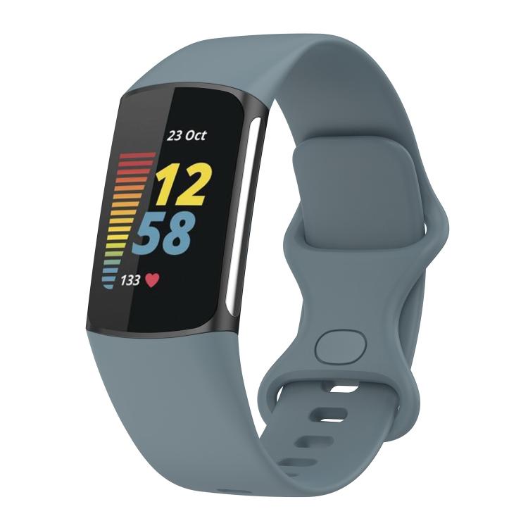 For Fitbit Charge 6 / 5 xDfind Silicone Watch Band, S, L