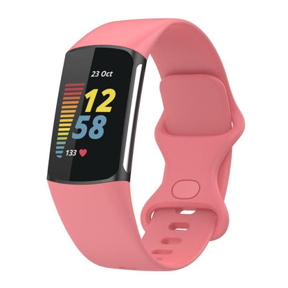 For Fitbit Charge 6 / 5 xDfind Silicone Watch Band, S, L