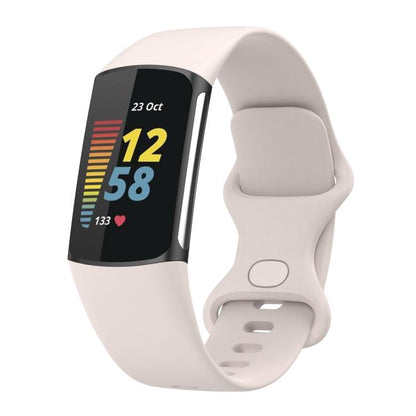 For Fitbit Charge 6 / 5 xDfind Silicone Watch Band, S, L