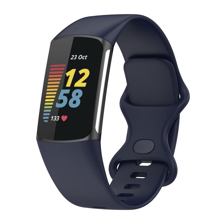 For Fitbit Charge 6 / 5 xDfind Silicone Watch Band, S, L