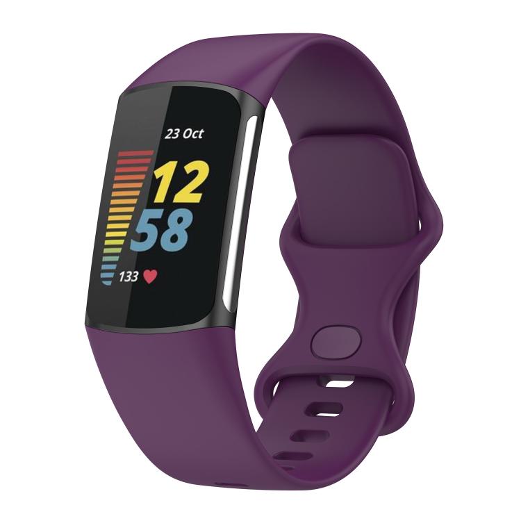 For Fitbit Charge 6 / 5 xDfind Silicone Watch Band, S, L