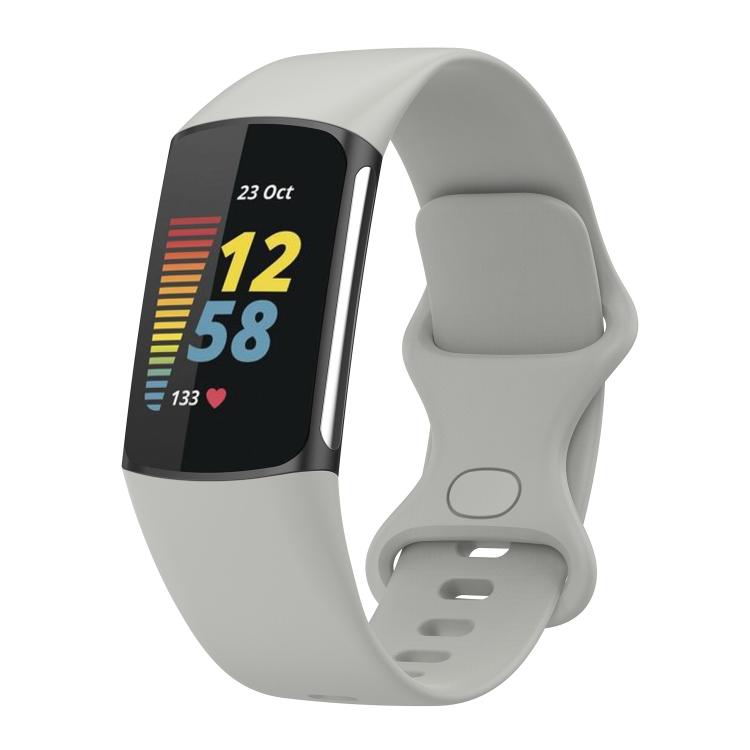 For Fitbit Charge 6 / 5 xDfind Silicone Watch Band, S, L