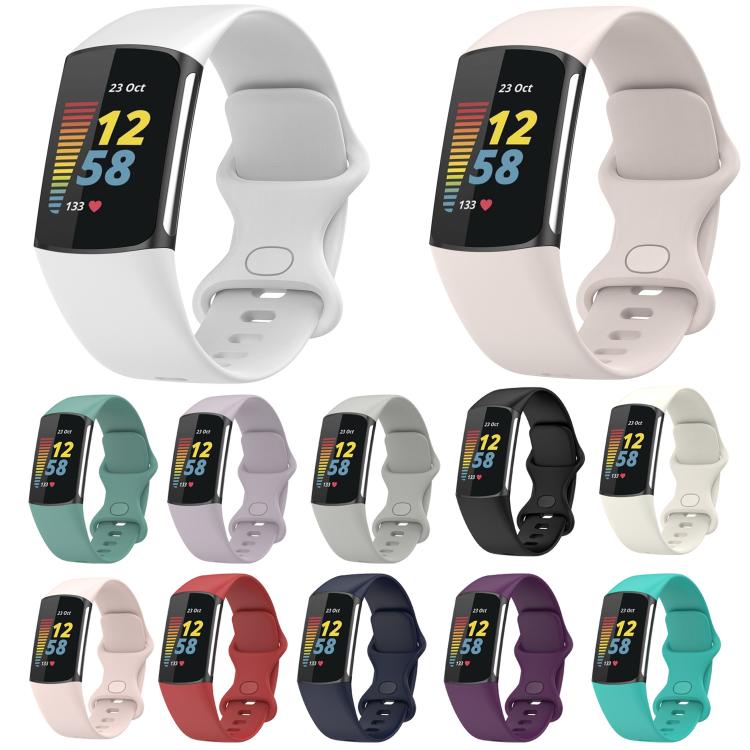 For Fitbit Charge 6 / 5 xDfind Silicone Watch Band, S, L