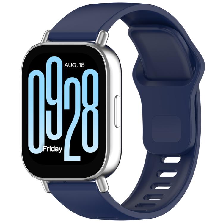 xDfind Bracelet de montre en silicone à boucle inversée de couleur unie, pour Redmi Watch 5 Active / Watch 5 Lite