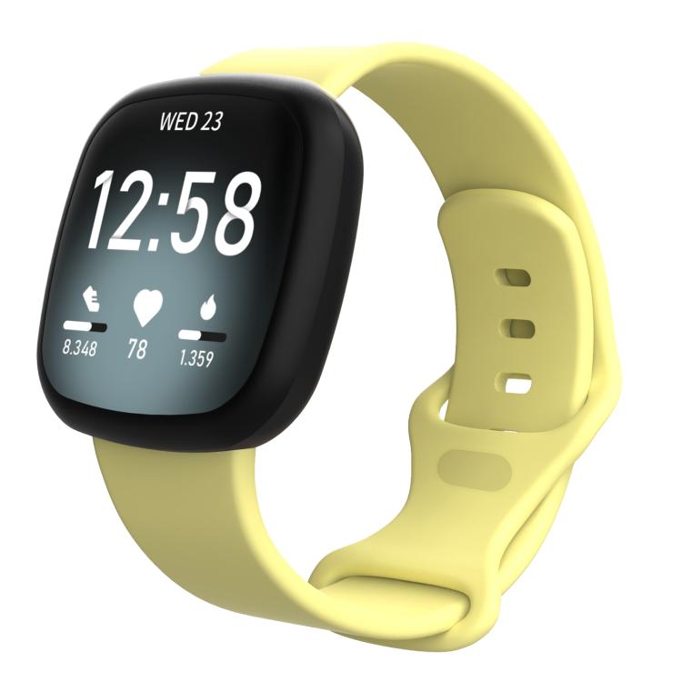 For Fitbit Versa 4 / Versa 3 / Sense2 / Sense xDfind Silicone Watch Band, S, L