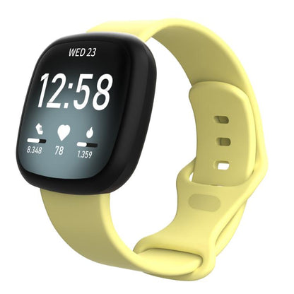 For Fitbit Versa 4 / Versa 3 / Sense2 / Sense xDfind Silicone Watch Band, S, L