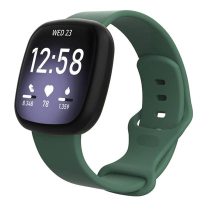 For Fitbit Versa 4 / Versa 3 / Sense2 / Sense xDfind Silicone Watch Band, S, L