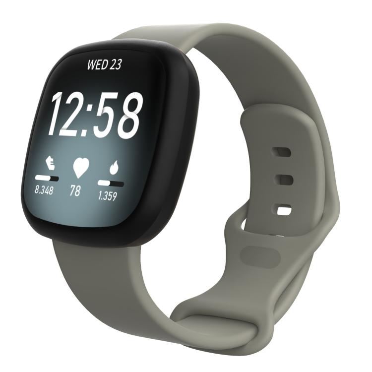 For Fitbit Versa 4 / Versa 3 / Sense2 / Sense xDfind Silicone Watch Band, S, L