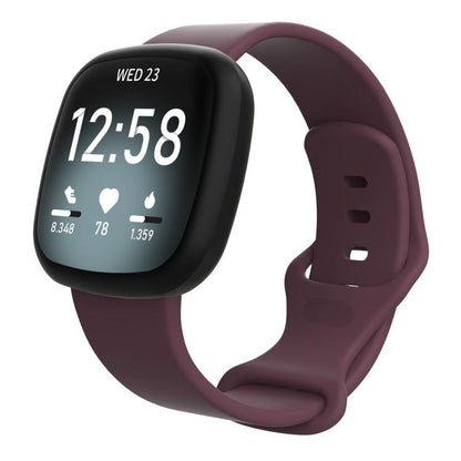 For Fitbit Versa 4 / Versa 3 / Sense2 / Sense xDfind Silicone Watch Band, S, L