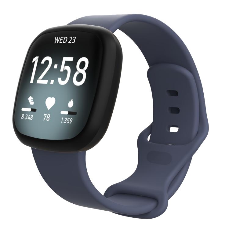For Fitbit Versa 4 / Versa 3 / Sense2 / Sense xDfind Silicone Watch Band, S, L