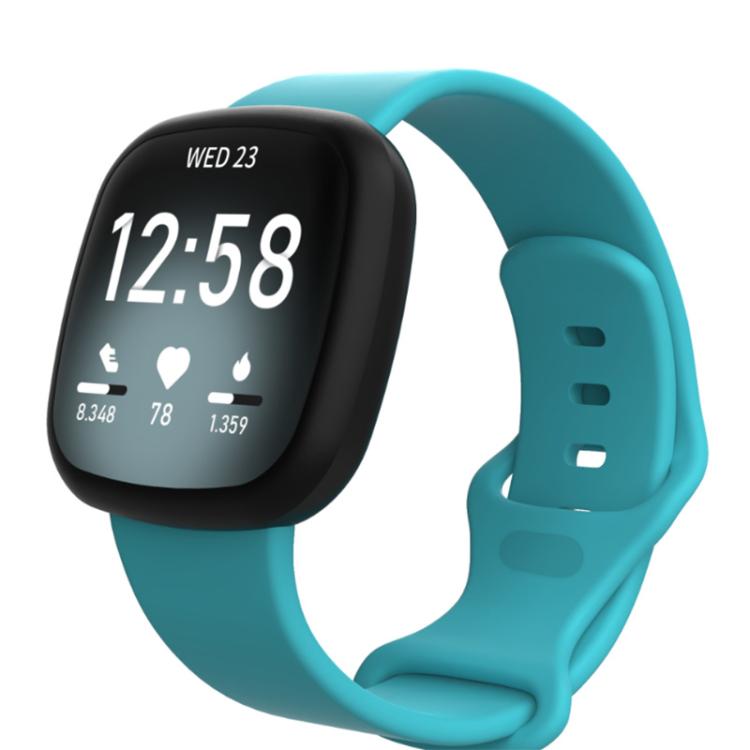 For Fitbit Versa 4 / Versa 3 / Sense2 / Sense xDfind Silicone Watch Band, S, L