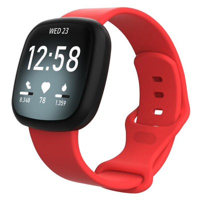 For Fitbit Versa 4 / Versa 3 / Sense2 / Sense xDfind Silicone Watch Band, S, L