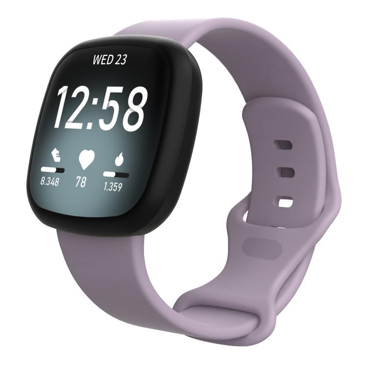 For Fitbit Versa 4 / Versa 3 / Sense2 / Sense xDfind Silicone Watch Band, S, L