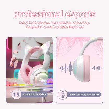 ONIKUMA GT838 2.4G Head-mounted Wireless Bluetooth Headphone