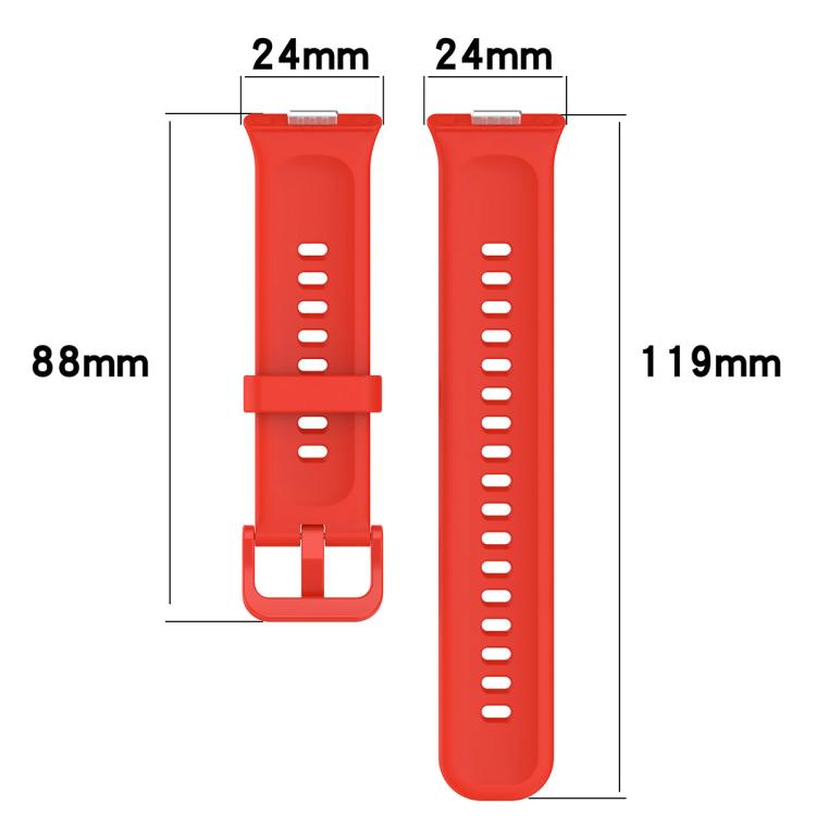 xDfind Bracelet de montre sport en silicone à boucle colorée, pour Huawei Watch Fit 5 / Fit 5 Pro