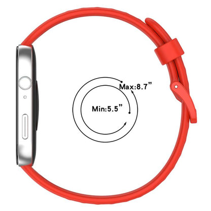 xDfind Bracelet de montre sport en silicone à boucle colorée, pour Huawei Watch Fit 5 / Fit 5 Pro