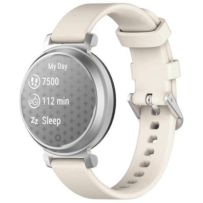xDfind Quick Release Silver Buckle Silicone Watch Band Wristband, For Garmin Lily 2