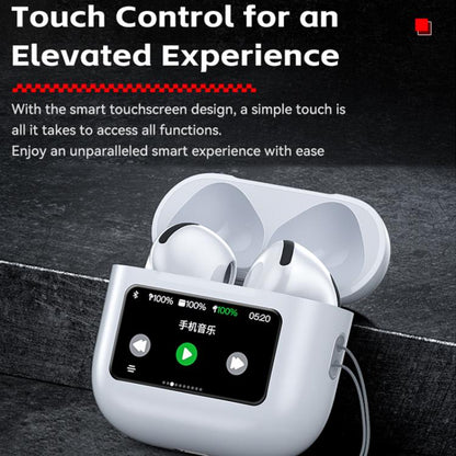 WK WS-27 Liton Series Wireless Earbuds with Smart Color Screen, WS-27