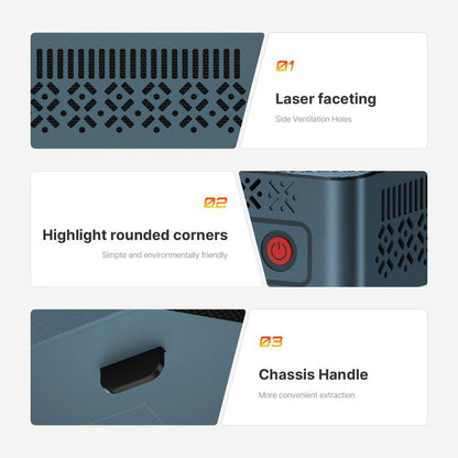 GXMO GN7 Windows 11 Mini PC, AMD Ryzen 5 3550H 4-Core Processor, 16GB+512GB