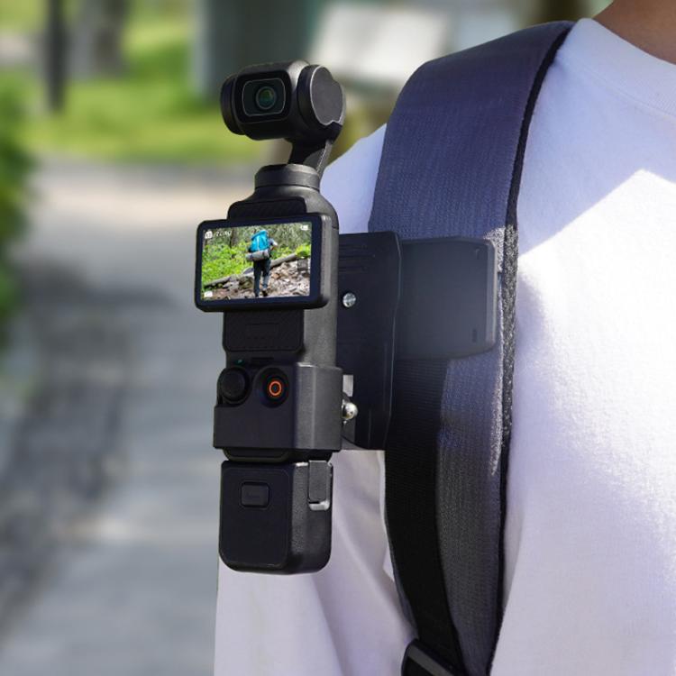 For DJI OSMO Pocket 3 BRDRC Protection Frame Adapter Base, Frame, Frame + Backpack Clip, Frame + Clip + Chest Strap, Frame + Head Strap, Frame + Chest Strap