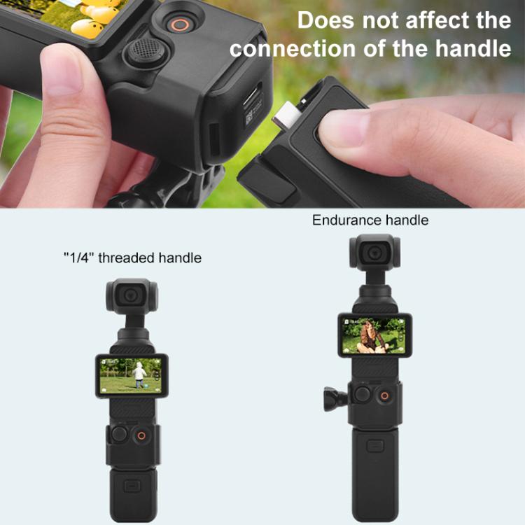 For DJI OSMO Pocket 3 BRDRC Protection Frame Adapter Base, Frame, Frame + Backpack Clip, Frame + Clip + Chest Strap, Frame + Head Strap, Frame + Chest Strap