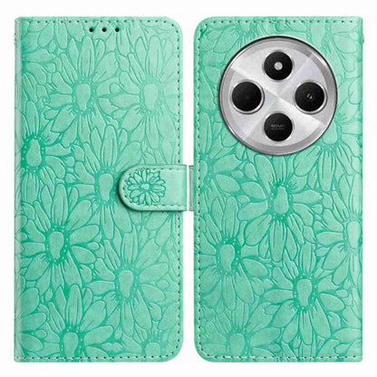 Daisy Embossed Leather Phone Case, For Redmi K90 Pro Max / Poco F8 Ultra, For Redmi K90 / Poco F8 Pro, For Redmi 15C 5G / 4G EU 173mm, For Redmi 15 5G / 4G EU 171mm, For Redmi 15C 5G / 4G Global 171mm, For Redmi A5 4G 173.3mm                           ...