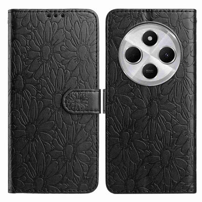 Daisy Embossed Leather Phone Case, For Redmi K90 Pro Max / Poco F8 Ultra, For Redmi K90 / Poco F8 Pro, For Redmi 15C 5G / 4G EU 173mm, For Redmi 15 5G / 4G EU 171mm, For Redmi 15C 5G / 4G Global 171mm, For Redmi A5 4G 173.3mm                           ...