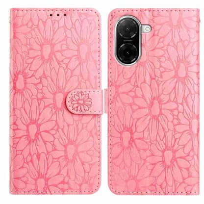 Daisy Embossed Leather Phone Case, For Redmi K90 Pro Max / Poco F8 Ultra, For Redmi K90 / Poco F8 Pro, For Redmi 15C 5G / 4G EU 173mm, For Redmi 15 5G / 4G EU 171mm, For Redmi 15C 5G / 4G Global 171mm, For Redmi A5 4G 173.3mm                           ...